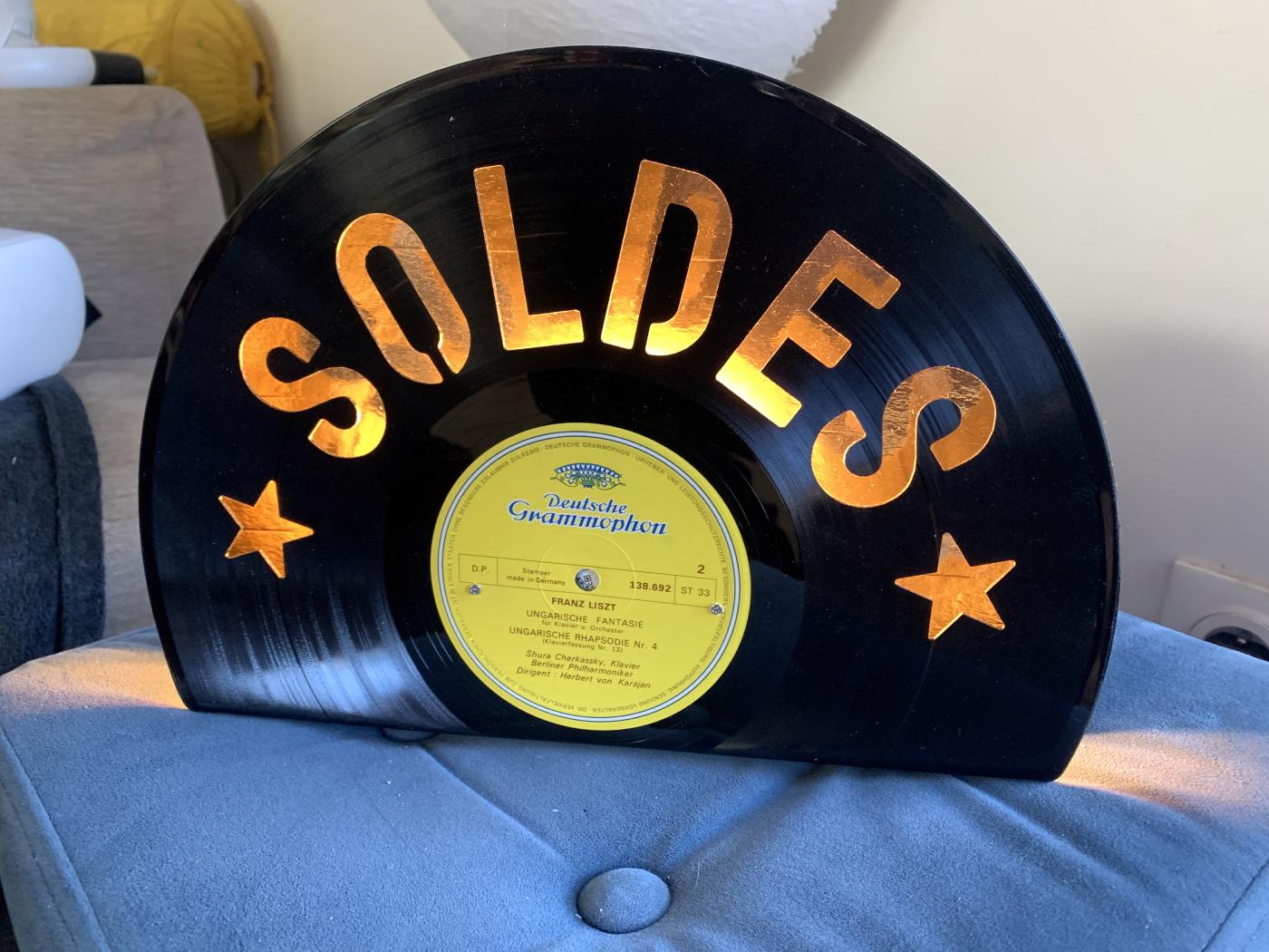 Panneau SOLDES