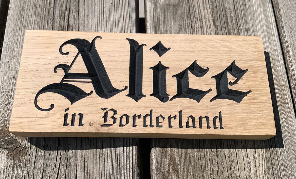 Gravure « Alice in Borderland »